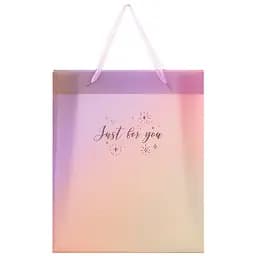 Пакет подарунковий Axent Just for you-3 пластиковий 32х27 см (8504-39-A) - мініатюра 2