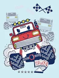 Алмазна мозаїка вибіркова Червона машинка 15×20 см AMV1226