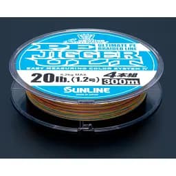 Шнур Sunline PE-Jigger ULT 600 м ( мulticolor) 2.0/0.235 мм 35 lb/15.5 кг - мініатюра 2