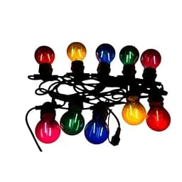 Светодиодная новогодняя гирлянда Devilon с двумя нитями IP44 LED 10 л разноцветная (930035)