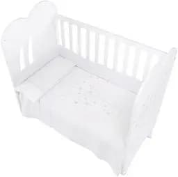 Дитяче ліжечко Micuna Aura White, 120х60 см, білий (AURA WHITE) - мініатюра 3