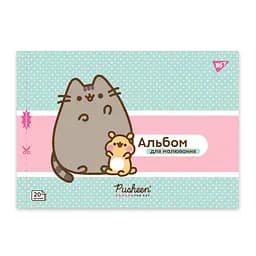 Зошит для малювання А4 Yes Pusheen 20 аркушів 4 шт. (130589) - мініатюра 4