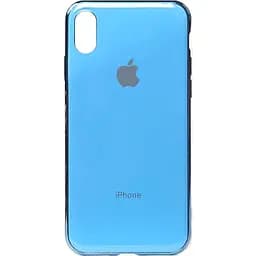 Чохол-накладка Toto Electroplate TPU Case Apple iPhone X/XS Blue