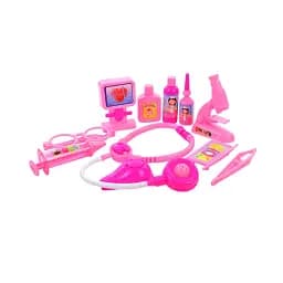 Набор врача, стетоскоп, очки, медицинские инструменты, 2 цвета, 20x31x6 см