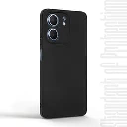 Чехол-накладка для смартфона OPPO A5X 4G/A5X 5G, противоударный, силиконовый, термополиуретановый (ТПУ), с защитой камеры и корпуса, черный, защита всего корпуса, ArmorStandart (ARM85387) - мініатюра 2