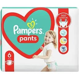 Подгузник трусики Pampers Pants 6 (15+ кг), 15 шт.
