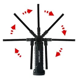 LED Ліхтар акумуляторний, складаний 360° Worklight UFT FB 150 PRO - мініатюра 5
