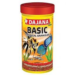 Корм для всіх видів тропічних акваріумних риб в гранулах Dajana TROPI GRAN BASIC 250 мл/130 г