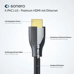 Високошвидкісний кабель HDMI 2.1 8K PURELINK X-PHC110-030 3м - мініатюра 4