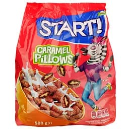 Подушечки Start с начинкой с ароматом карамели 500 г (854133)
