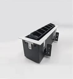 Вбудований світильник Skarlat RSL74109 6x2W WH+BK 3000K - мініатюра 3