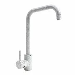 Смеситель для кухни Platinum NS02B (3008B-NA) Топаз Белый