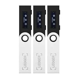 Набір криптогаманців Ledger Family Pack Nano S Matte Black