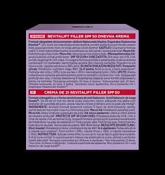 Денний антивіковий крем-догляд L'Oreal Paris Revitalift Filler, для відновлення втраченого об'єму шкіри обличчя, SPF 50, 50 мл (AA302800) - мініатюра 5