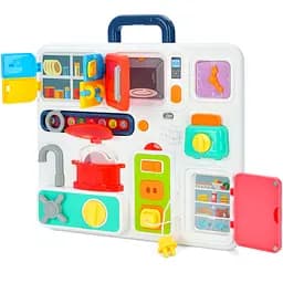 Развивающий центр Bambi Бизи-планшет звук свет (HE0510)