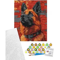 Картина за номерами Art Craft Вірність у погляді 40х50 см (11763-АС)