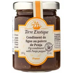 Чатни Terre Exotique из инжира с перцем из Пеньи 100 г