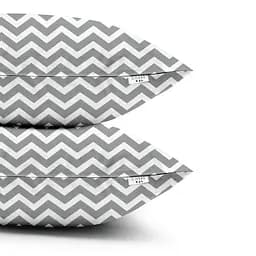 Набір наволочок Cosas G Zigzag 50х70 см (SetPillow_ZigZagGrey_50х70) - мініатюра 2