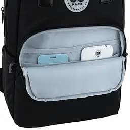 Рюкзак GoPack Teens 122M-1 Чорний (GO26-122M-1) - мініатюра 11