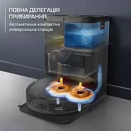Rowenta Робот-пилосос Rowenta миючий X-Plorer Serie 575 Max Standard, 10000ПаВт, h=10.5см, 0.22л, конт пилок -0.3л, автон. робота до 120хв, чорний - мініатюра 4