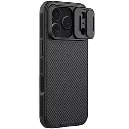 Карбонова накладка Nillkin CamShield Pro Magnetic для Apple iPhone 17 Pro Max 6.9" Black