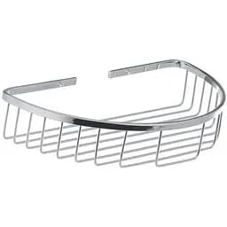 Полка в ванную полукруглая Zerix LR339 LL1457, Хром