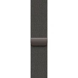 Смарт-годинник Apple Watch Series 10 GPS + Cellular 46mm Slate Titanium Case w. Slate Milanese Loop - M/L (MWYW3) - мініатюра 3