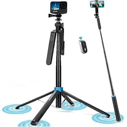 Монопод трипод беспроводной XO PRO Series P185 AL 1,8 м с Bluetooth-комплексом ДК Черный