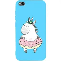 Чохол-накладка Toto Matt TPU 2 mm Print Case Xiaomi Redmi Go #3 Unicorn Donut Sky Blue