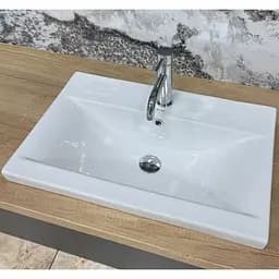 Умивальник VBI Fanusa 60 white врізний VBI-018064, Білий