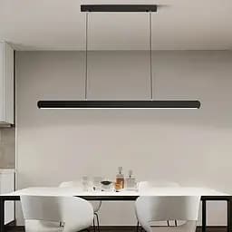 Черный линейный светильник LED в корпусе 120 см | Line F | Ст. H34L-1200 BK