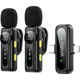 Микрофонная радиосистема WiWU Wi-WM007 USB-C/Lightning [156421]