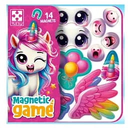 Игра развивающая "Эмоции Единорожки" Vladi Toys VT3220-01, 14 магнитов