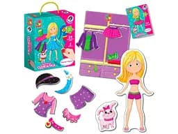 Настільна гра Одягалка. Меган і Поллі, Vladi Toys - мініатюра 1