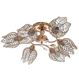 Люстра стельова Brille флористика E14 60W G (LK-158S/6)