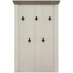 Вішалка настінна Gerbor Марсель Ясен сніжний/Дуб сонома трюфель (GRB-1082)