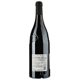 Вино Milles Pierre Rouge 2015 AOP Cotes du Rhone, червоне, сухе, 0,75 л - мініатюра 2