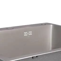 Кухонна мийка Lidz H6050G 3.0/0.8 мм Brush Grey (LDH6050GPVD3008), Сірий - мініатюра 5