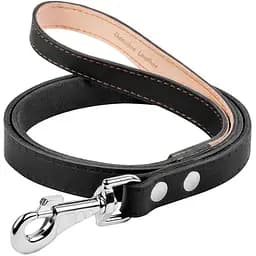 Поводок Collar одинарный непрошитый (ширина 16 мм, длина 122 см) черный