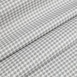 Комплект постільної білизни Cosas Houndstooth CS1 Євро сірий (TweedGreyWhite_El160-104Ashmint_200) - мініатюра 11