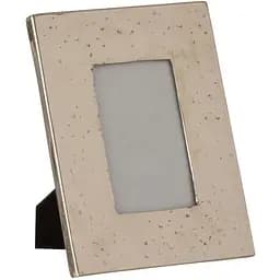 Фоторамка J-Line металева зістарений метал 10x15 см срібляста (7650)