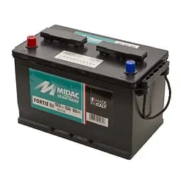 Аккумулятор Midac Fortis Asia, 6СТ-100A, 12V, 100Ah (+/-) Евро, EN800А