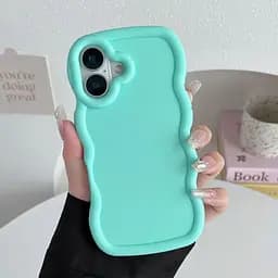 Чохол TPU Ripple для Apple iPhone 16 Plus (6.7) Turquoise - мініатюра 2