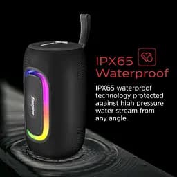 Акустична система 1.0 Energizer 16Вт Bluetooth 5.2/MicroSD/USB/AUX/FM,IPX65, чорна (BTS163) - мініатюра 8