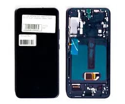 Дисплей Motorola XT2097 E7 Power/Moto E7i Power чорний + рамка