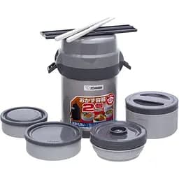 Набор для ланча Zojirushi SL-JAF14HG 1.23 л Silver (1678.00.91) [150458]