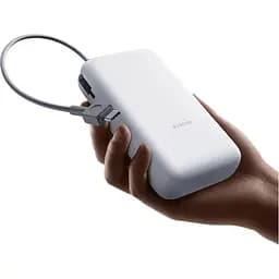 Зовнішній акумулятор Xiaomi Power Bank Integrated Cable 20000 mAh 22.5W Light Grey (BHR9738GL) - мініатюра 6