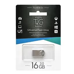 Флеш-накопичувач USB3.0 16GB T&G 106 Metal Series Silver (TG106-16G3) - мініатюра 3