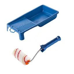 Валик "Роял" 100х30 мм с ручкой и ванночкой Polax (770-210)