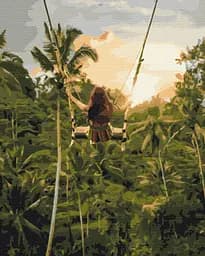 Картина за номерами на підрамнику Brushme Повітряні джунглі